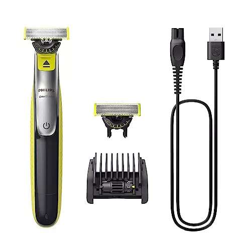 Philips OneBlade 360 Face, Regolabarba e Rasoio Elettrico