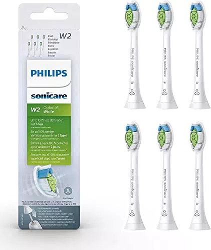 Philips Sonicare W2 Optimal White Testine Standard Per Spazzolino Elettrico Sonico