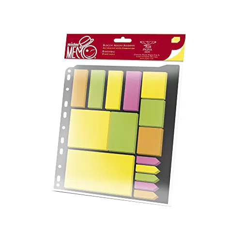 Pigna Mister Memo Pad Blister Blocchetti Adesivi
