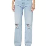 Pinko Barbra Boyfriend Denim Marmor Jeans, Pj1_Lavaggio Marmorizzato