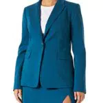 Pinko Signum 16 Giacca Punto Stoffa, Blazer Donna, G31_blu Marocchino