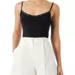 Pinko Sorridente Short Lino Stretch Pantaloni, Z15_Bianco Nembo