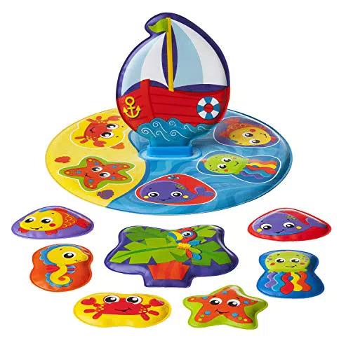 Playgro Barca Galleggiante con Puzzle per il Bagnetto