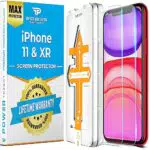 Power Theory Vetro Temperato iPhone 11 & iPhone XR - Pellicola Protettiva Di Qualità Superiore con Kit di Facile Installazione