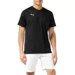 Puma Liga Jersey Core, Maglia Calcio Uomo, Nero Black White