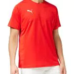 Puma Liga Jersey Core, Maglia Calcio Uomo, Rosso Red White