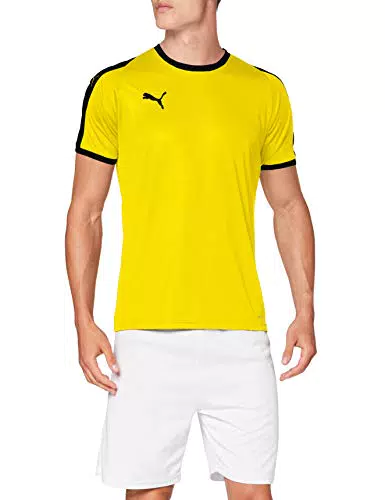 Puma Liga Jersey, Maglietta Uomo, Giallo, 3XL