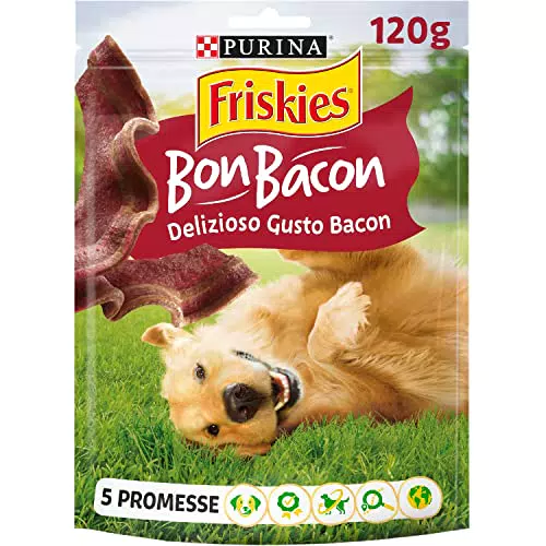 Purina Friskies Bon Bacon Snack Cane all'Aroma di Bacon