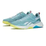 Reebok Nfx Trainer, Scarpe da Ginnastica Donna, Blue Pearl Ftwr White Radiant Aqua