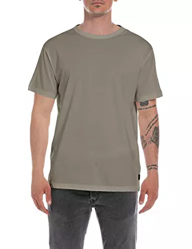 REPLAY M6450 T-Shirt, 104 Grigio Caldo