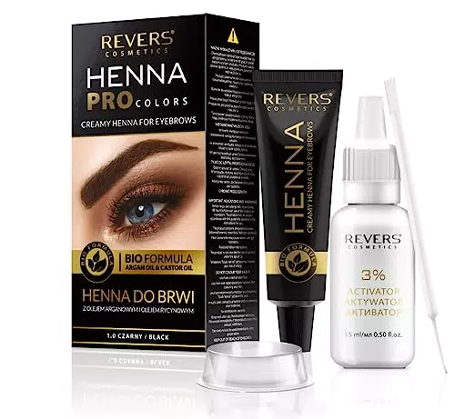 Revers Cosmetics Tintura all' henné per sopracciglia ProColors con olio di argan e olio di ricino