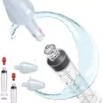 Rino Set Lavaggio Nasale Bambini e Adulti, Kit Pulizia Naso Made in Italy con Siringa e Irrigatore per Soluzione Fisiologica