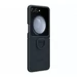 Samsung Silicone Cover with Ring Custodia Pieghevole con Anello per Galaxy Z Flip5
