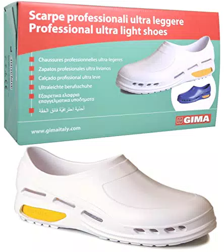 Scarpa professionale ultra leggera, zoccoli sanitari in gomma