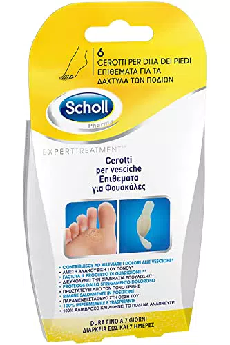 Scholl Cerotti per le Vesciche dei Piedi ad Alto Potere Adesivo