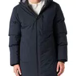 Schott NYC Fargo2 Piumino con Cerniera saldata, Navy