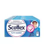 Scottex Fazzoletti Tutti i Giorni, 10 Confezioni da 8 Pacchetti