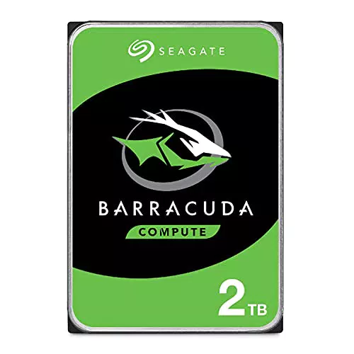 Seagate BarraCuda, 2 TB, Hard Disk Interno, SATA da 6 GBit/s