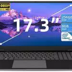 SGIN PC Portatile 15, 6 pollici, 4 GB RAM 128 GB SSD Computer portatile Windows 11 Notebook