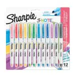 Sharpie S-Note evidenziatore colorati creativi, Evidenzia