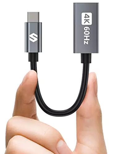Silkland Adattatore USB C HDMI 4K@60Hz, Adattatore HDMI USB C