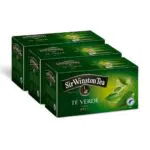 Sir Winston Tea, Tè Verde, 72 Filtri, Gusto Leggero e Aromatico