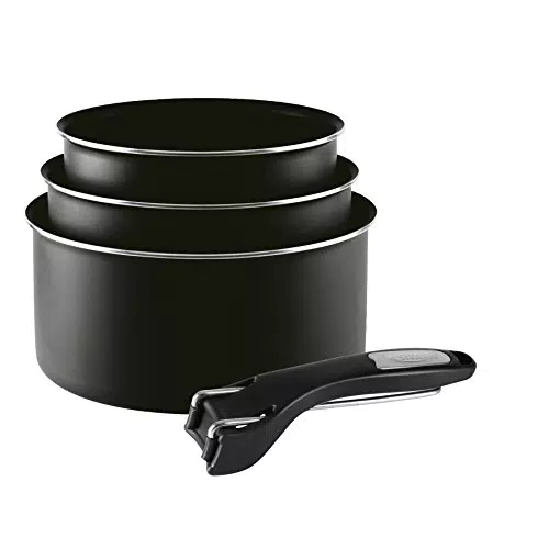 Sitram, Confezione 3 Pentole da 16/18/20 cm con manico removibile