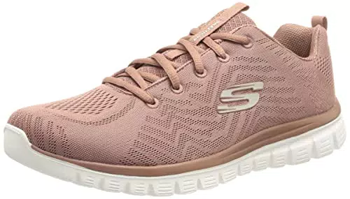 Skechers Graceful Get Connected, Sneaker Donna, Rosa, 36.5