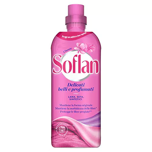 Soflan Detersivo Liquido per Capi Delicati, lana/seta/sintetici