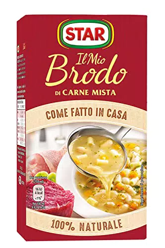 STAR Il Mio Brodo di Carne Mista, 500 ml, brodo liquido pronto