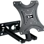 Supporto fisso da parete per TV LCD, nero
