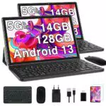 Tablet 10 Pollici 14GB RAM+128GB ROM 1TB TF, Tablet Android 13