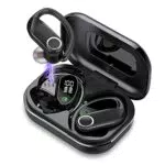 taopod Cuffie Bluetooth 5.1, Auricolari Bluetooth Senza Fili con Display LED