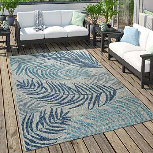 Tappeto per Esterni, per la terrazza e Il Balcone, con Palme