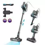 TASVAC Scopa Elettrica con Filo, nero