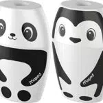 Temperamatite Maped Shaker con design a forma di panda o pinguino