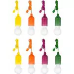 TEMPO DI SALDI 8 X Lampadina Led Portatile Colorata Senza Corrente Per Casa Campeggio Giardino