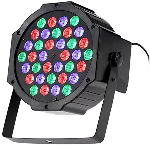 TEMPO DI SALDI Faro Rgb 36W Con 36 Led Di Vari Colori Discoteca Sensore Sonoro Luce Colorata