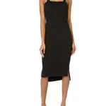 The Drop Amelia - Vestito a canottiera con collo quadrato