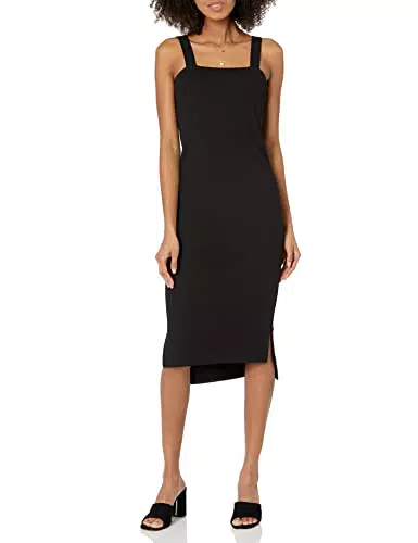 The Drop Amelia - Vestito a canottiera con collo quadrato