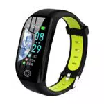Tipmant - smartband, nero/verde