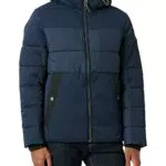 TOM TAILOR Giacca con Cappuccio, Uomo, Blu, S