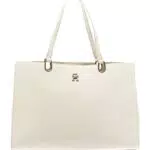 Tommy Hilfiger Borsa Donna TH Timeless Satchel con Tasche Interne