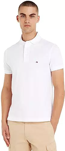 Tommy Hilfiger CORE 1985 SLIM POLO, Maglietta Polo Maniche Corte