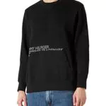 Tommy Hilfiger Felpa Uomo Badged Graphic Crewneck senza Cappuccio