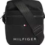Tommy Hilfiger Mini Reporter Skyline, Uomo, Nero, OS