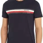Tommy Hilfiger RWB Monotipo Petto Stripe Tee S/S T-Shirt
