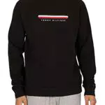 Tommy Hilfiger TRACK TOP, Maglia, Uomo, Black, L