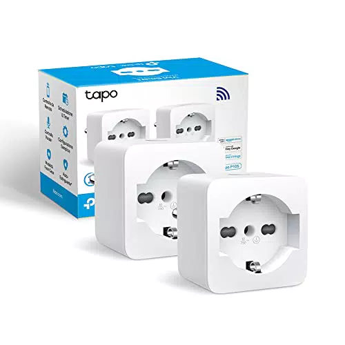TP-Link Tapo P105 Presa Smart Italiana, WiFi Intelligente Smart Plug