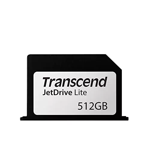 Transcend TS512GJDL330 JetDrive Lite 330 Carta di Espansione da 512 GB per MacBook Pro 2021